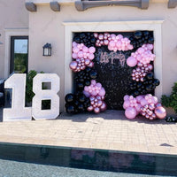 Pink Balloons Garland Arch Kit 151pcs Balloon Garlands Luxurious Weddings