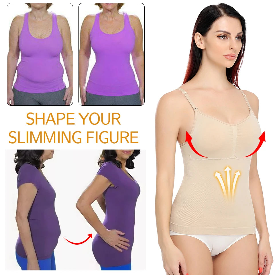 Camisole for Women Tummy Control Cami Shaper Cami Shaper Luxurious Weddings