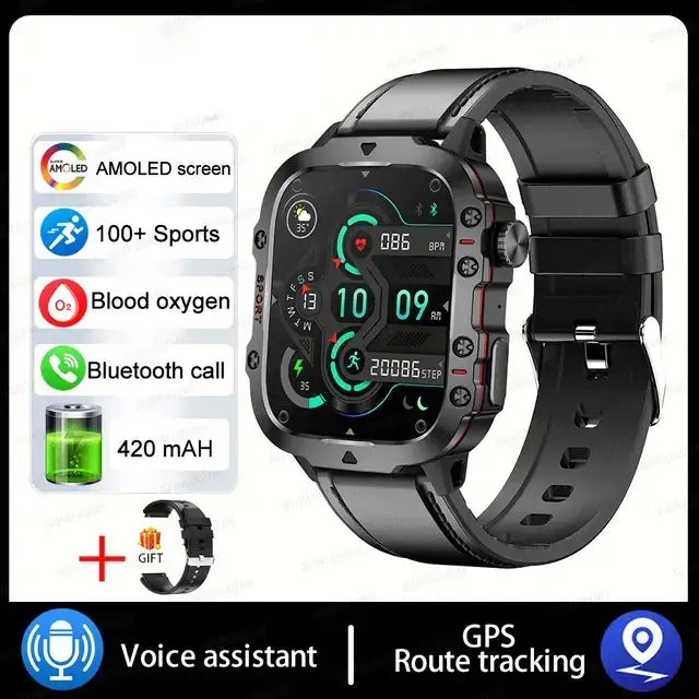 Military Smartwatch For Men smartwatch Luxurious Weddings