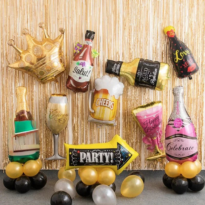Foil Balloon Decorations Foil Balloons Luxurious Weddings
