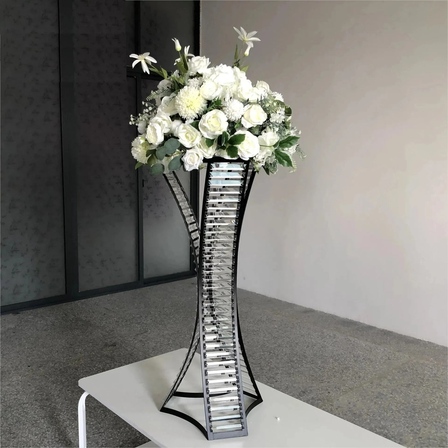 Wedding Centerpieces - Customizable Set of 5 Pieces - 80cm Height - Crystal Design Centerpieces Luxurious Weddings