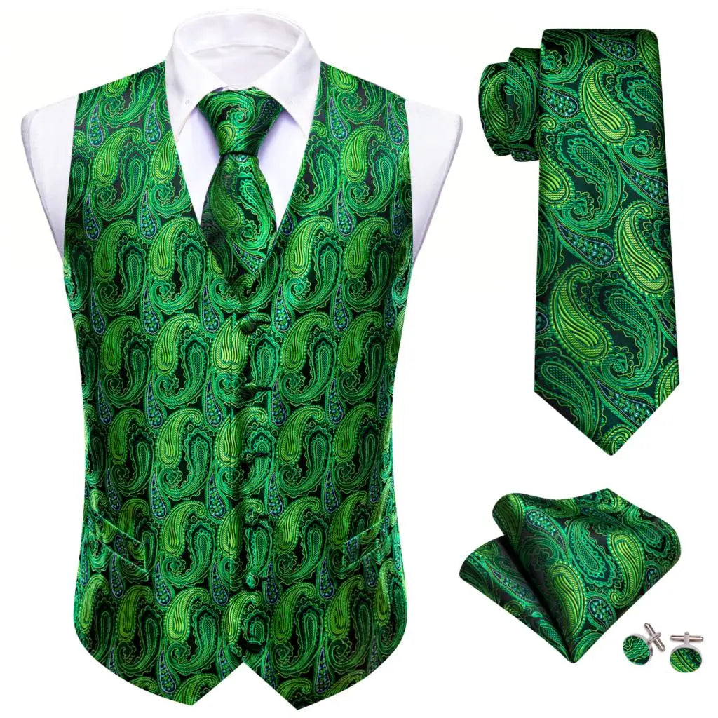 Men's Luxury Waistcoat Set Waistcoats Luxurious Weddings