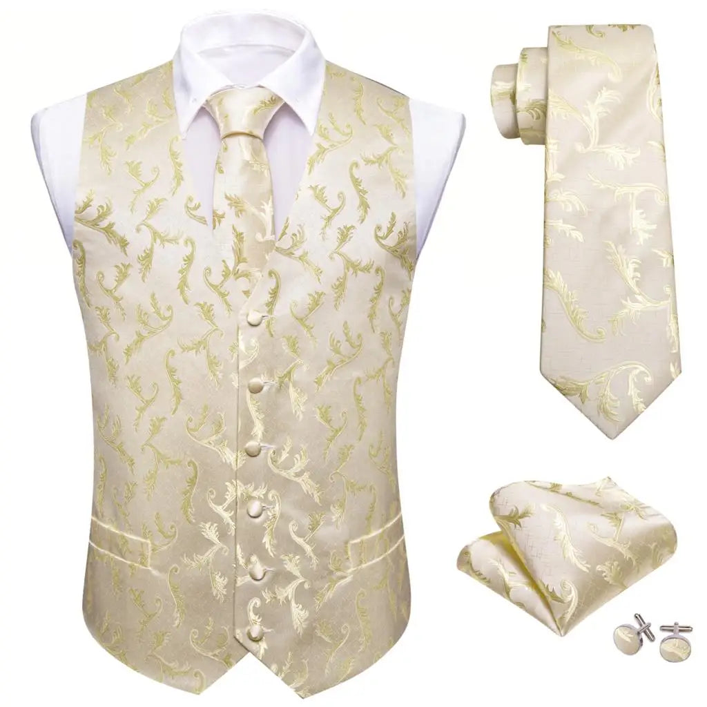 Men's Luxury Waistcoat Set Waistcoats Luxurious Weddings