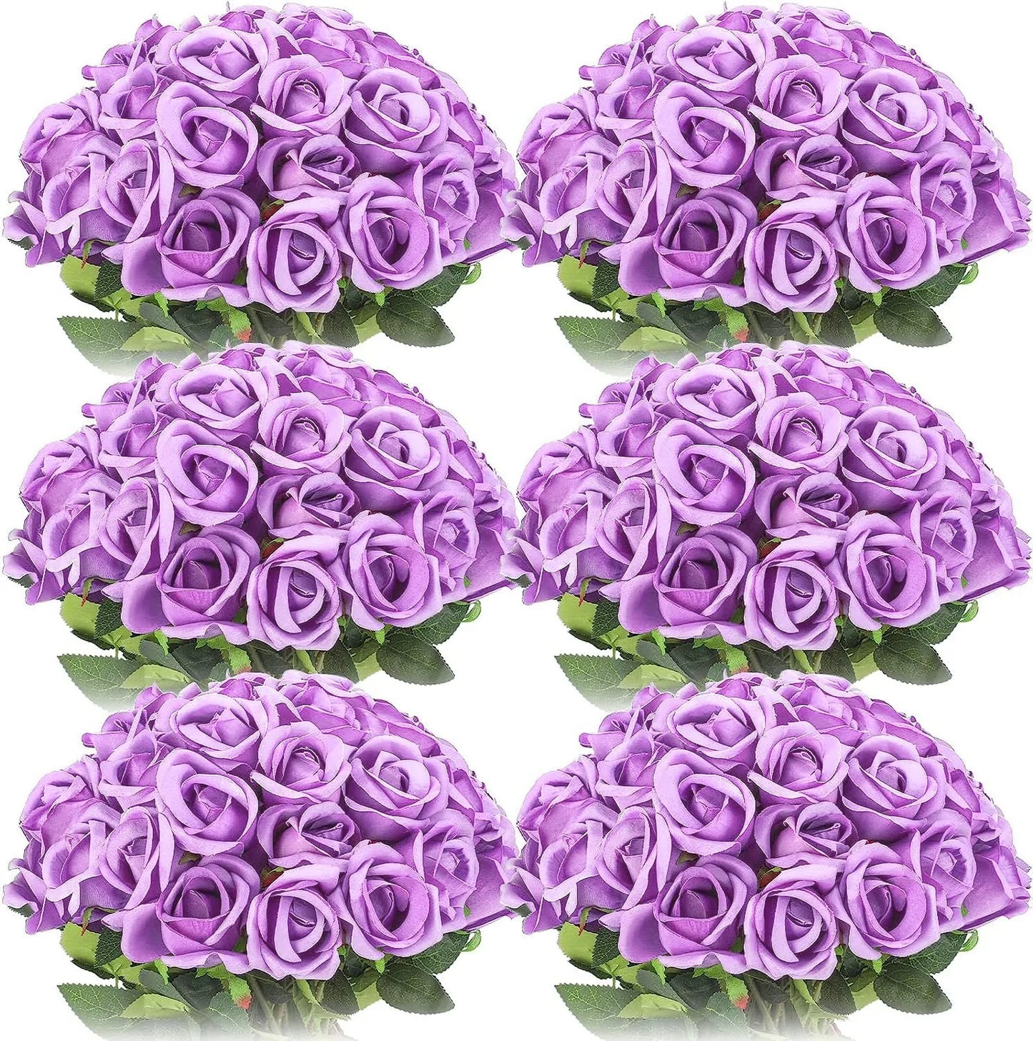50 Silk Red Roses - Perfect for Weddings, Parties, and Home Decor Centerpieces Luxurious Weddings