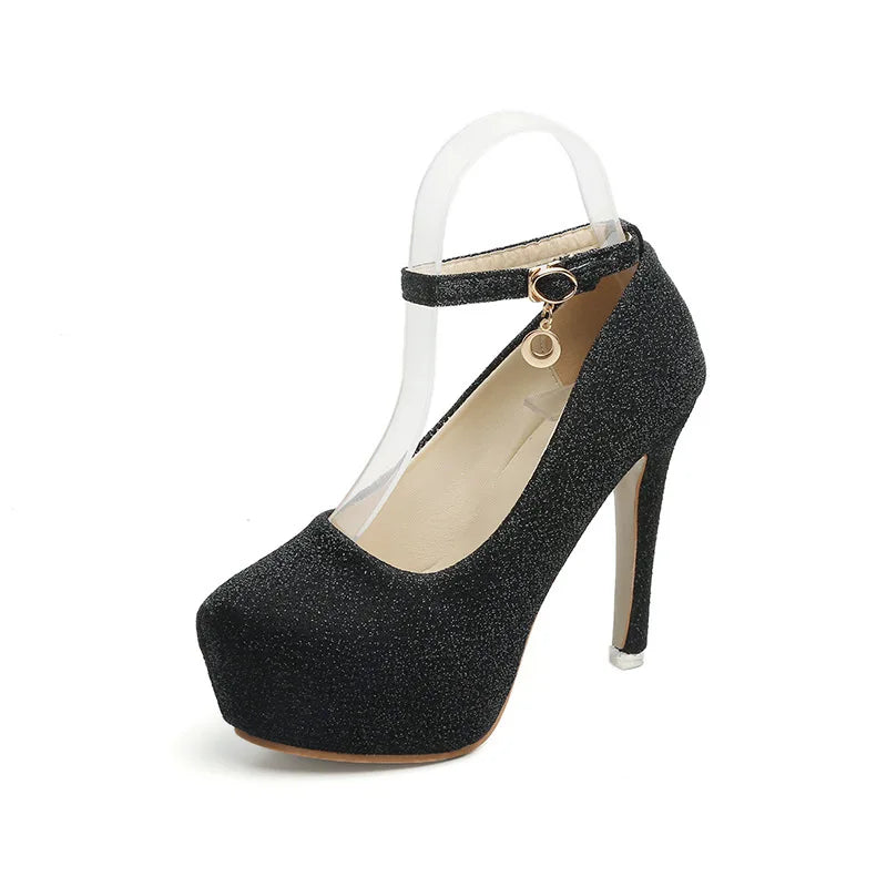 Stunning High Heel Wedding Shoes for Brides - 12cm Platform, Bridal heels Luxurious Weddings