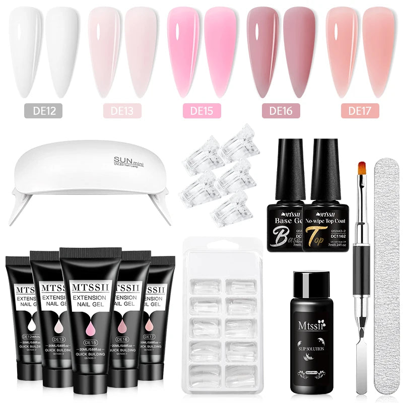 20m Premium Nail Extension Gel Set nail kits Luxurious Weddings