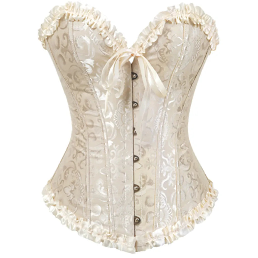 Sexy Lace-Up Corset - Waist Shaping and Bodybuilding - Plus Size Available Corset Luxurious Weddings