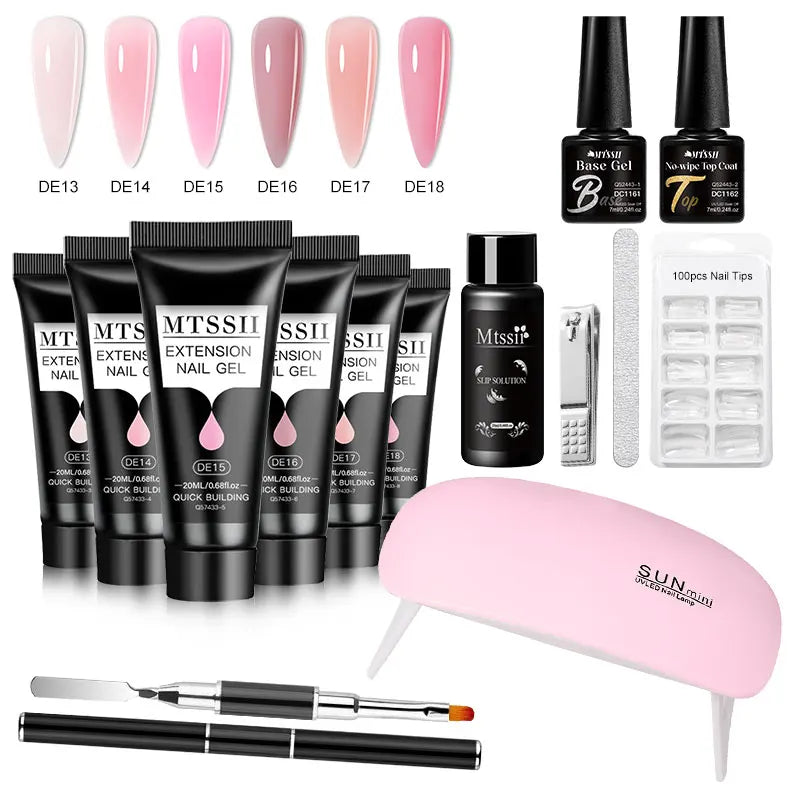 20m Premium Nail Extension Gel Set nail kits Luxurious Weddings