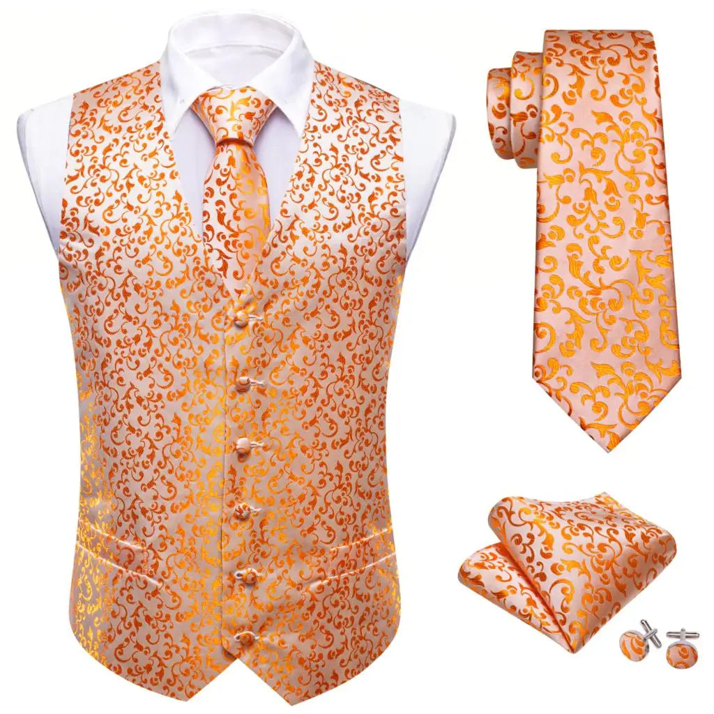 Men's Luxury Waistcoat Set Waistcoats Luxurious Weddings
