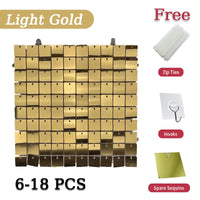 Golden Sequin Panels Backdrops Photography Backgrounds Luxurious Weddings