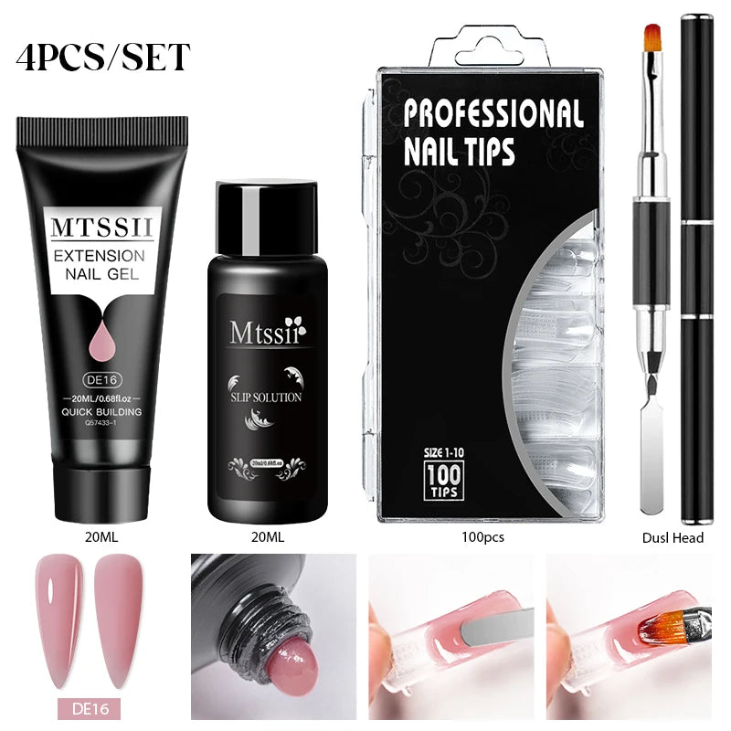 20m Premium Nail Extension Gel Set nail kits Luxurious Weddings