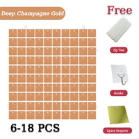 Golden Sequin Panels Backdrops Photography Backgrounds Luxurious Weddings