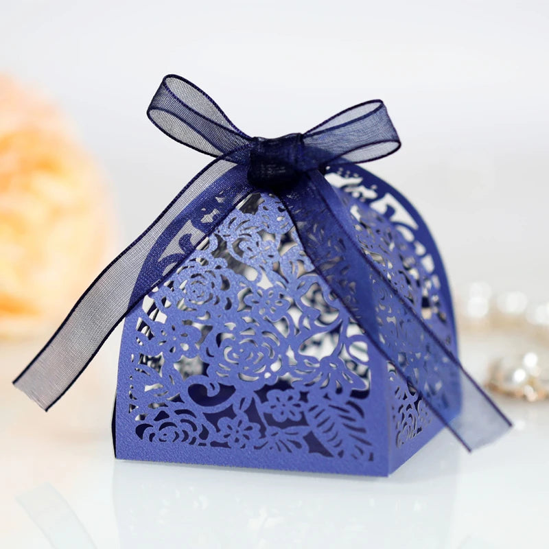 Valentine's Day Candy Boxes with Thank You Tag Party Favors Luxurious Weddings