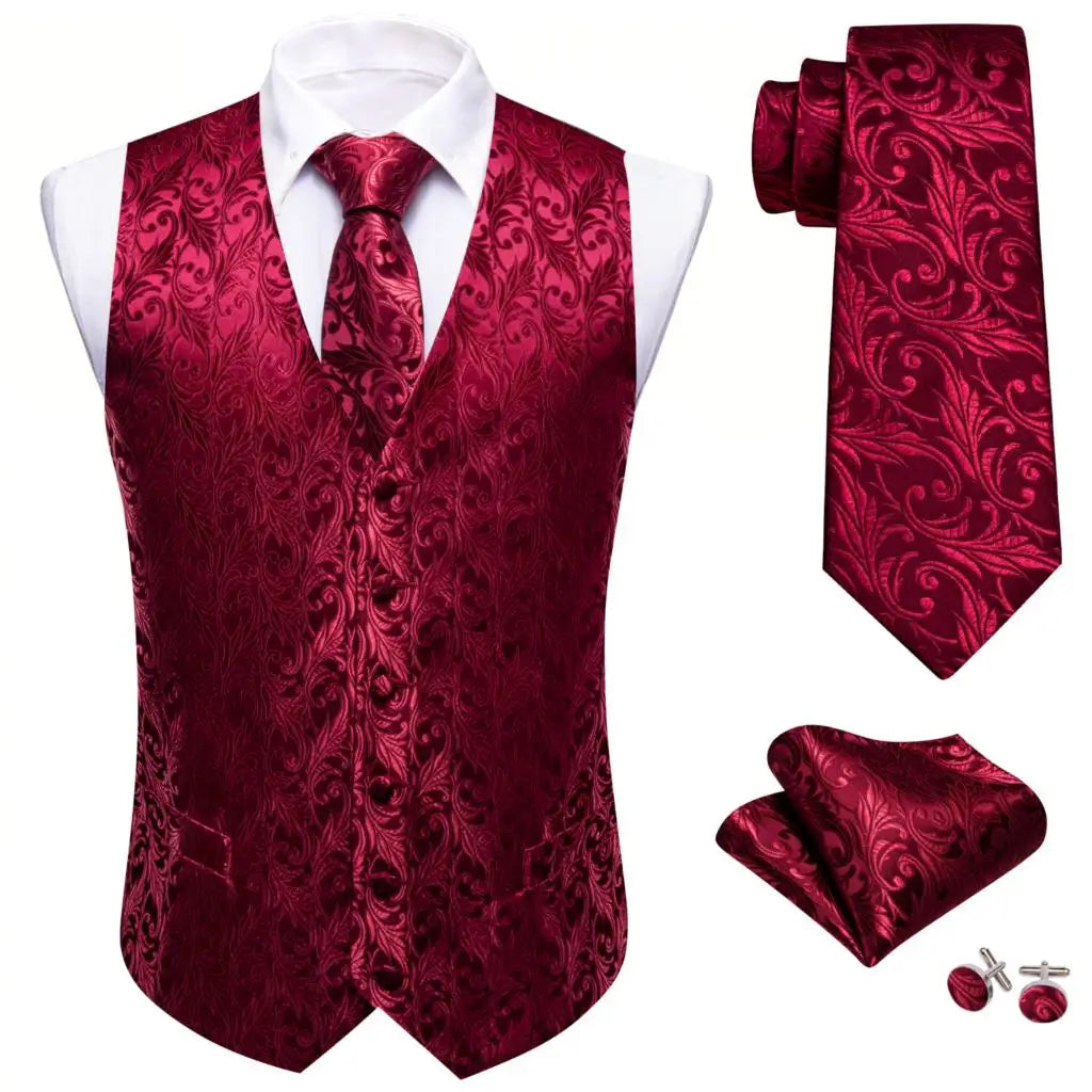 Men's Luxury Waistcoat Set Waistcoats Luxurious Weddings