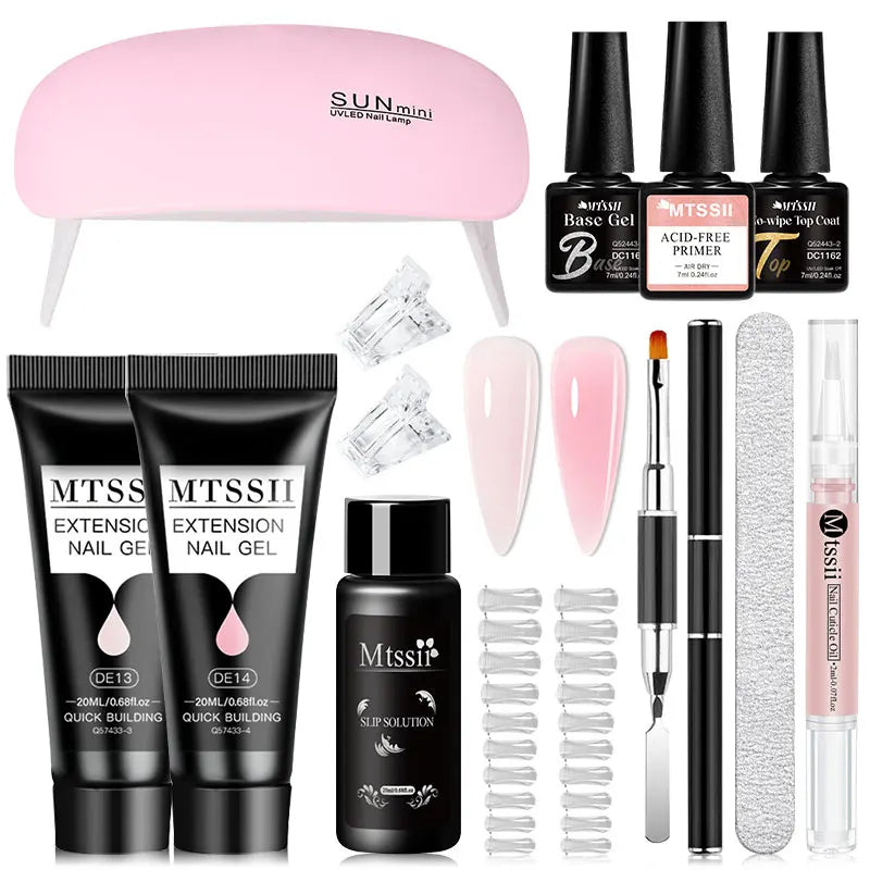 20m Premium Nail Extension Gel Set nail kits Luxurious Weddings