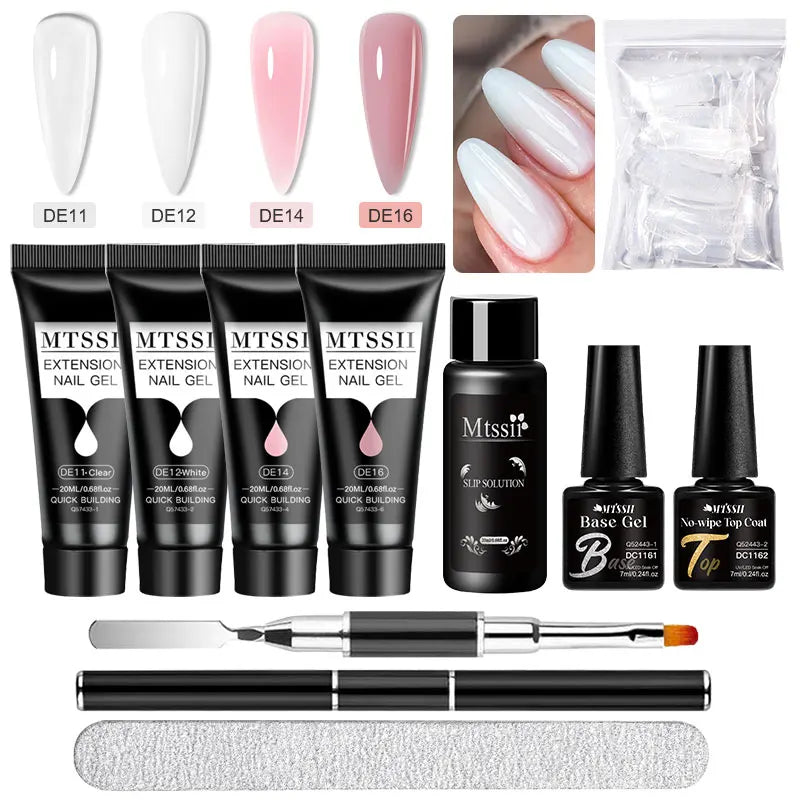 20m Premium Nail Extension Gel Set nail kits Luxurious Weddings