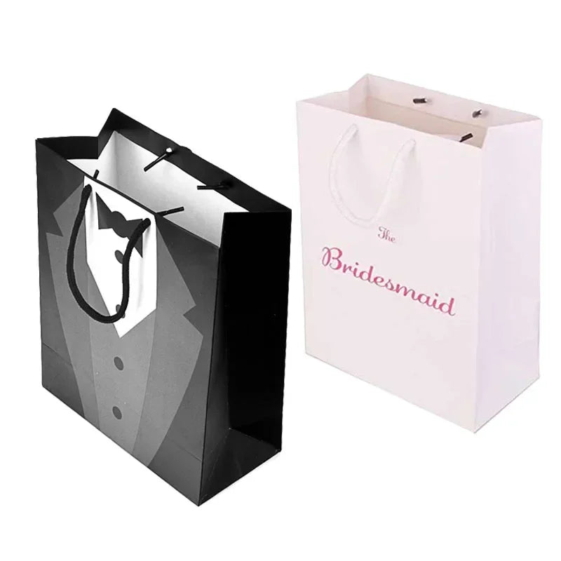 Bridal Party Gift Bags - Team Bride & Groom gift bags Luxurious Weddings