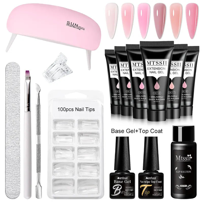 20m Premium Nail Extension Gel Set nail kits Luxurious Weddings