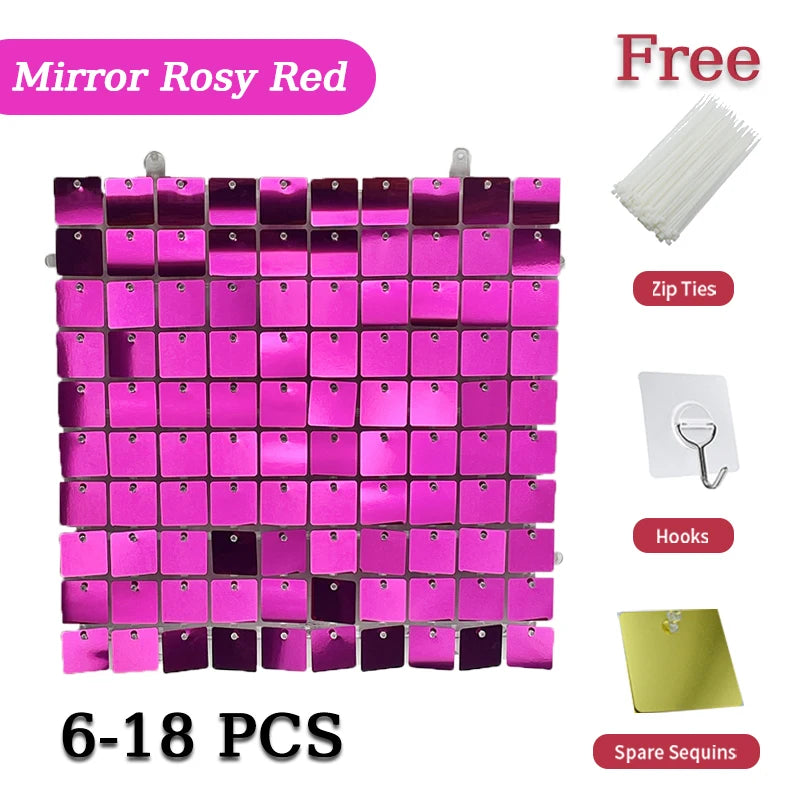 Golden Sequin Panels Backdrops Photography Backgrounds Luxurious Weddings