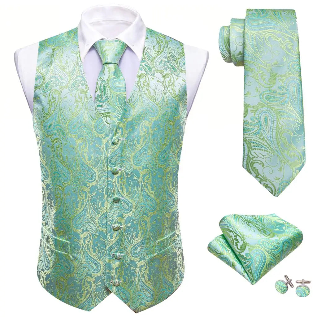 Men's Luxury Waistcoat Set Waistcoats Luxurious Weddings
