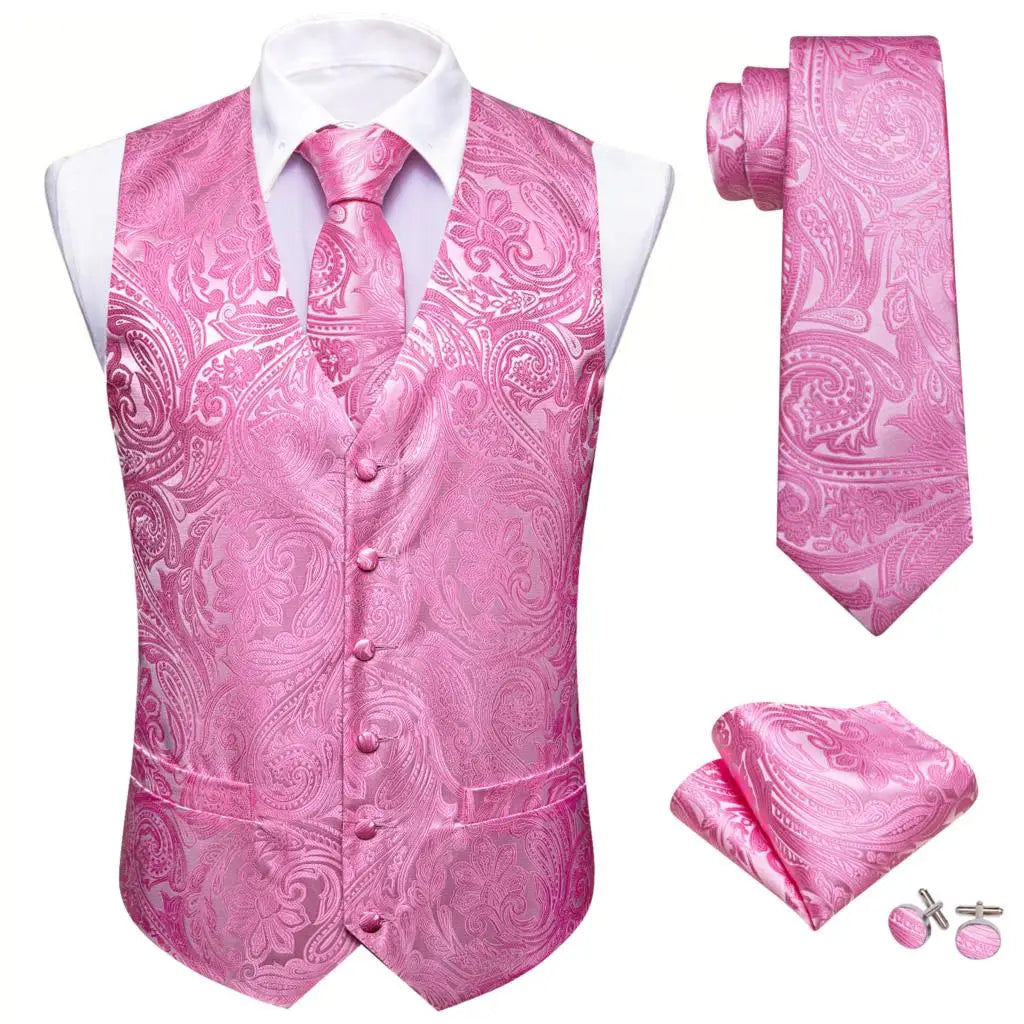 Men's Luxury Waistcoat Set Waistcoats Luxurious Weddings