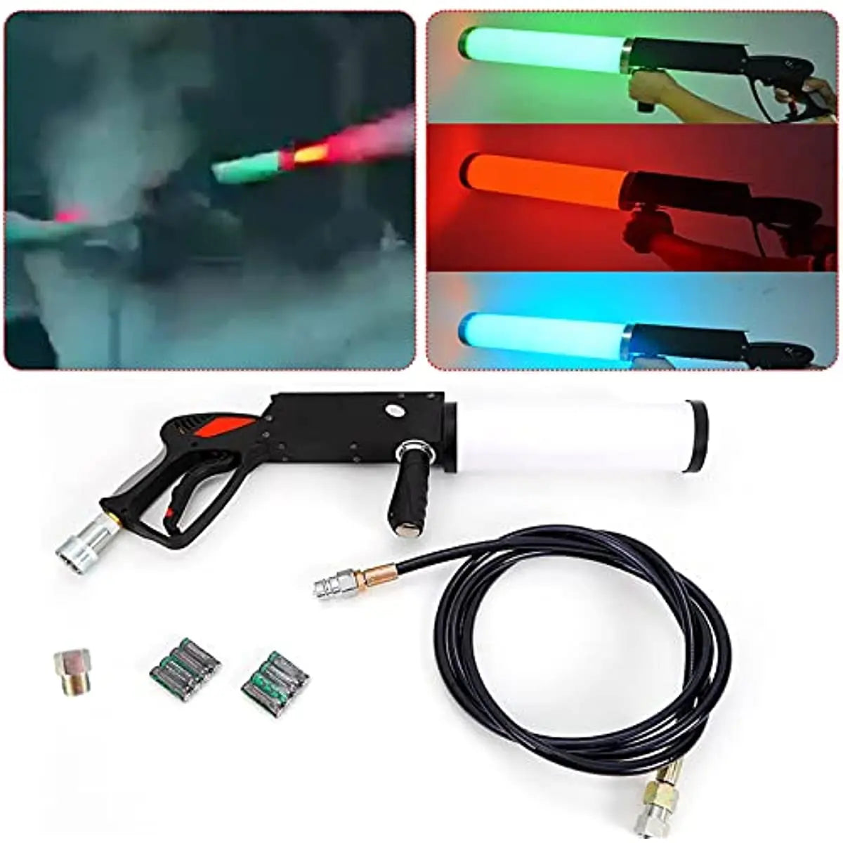 Handheld RGB CO2 Gun fog machine Luxurious Weddings