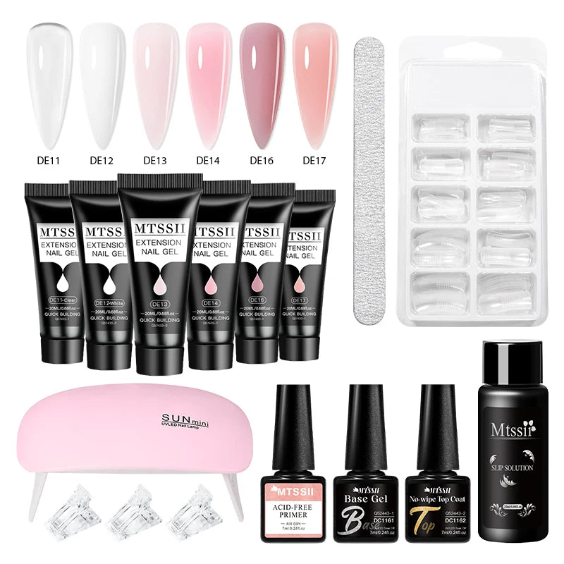 20m Premium Nail Extension Gel Set nail kits Luxurious Weddings