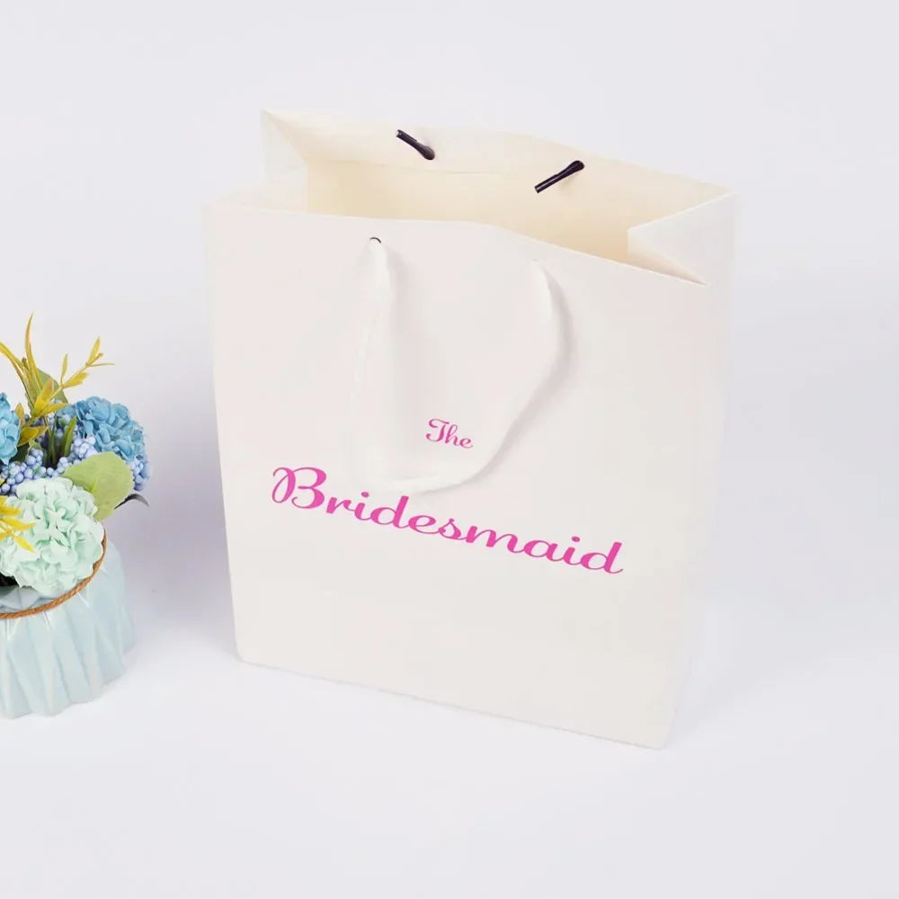 Bridal Party Gift Bags - Team Bride & Groom gift bags Luxurious Weddings