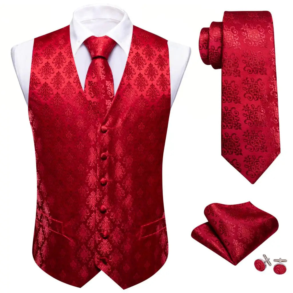 Men's Luxury Waistcoat Set Waistcoats Luxurious Weddings