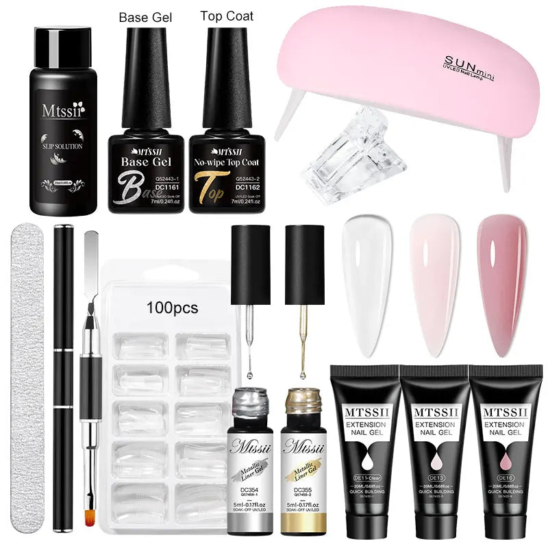 20m Premium Nail Extension Gel Set nail kits Luxurious Weddings