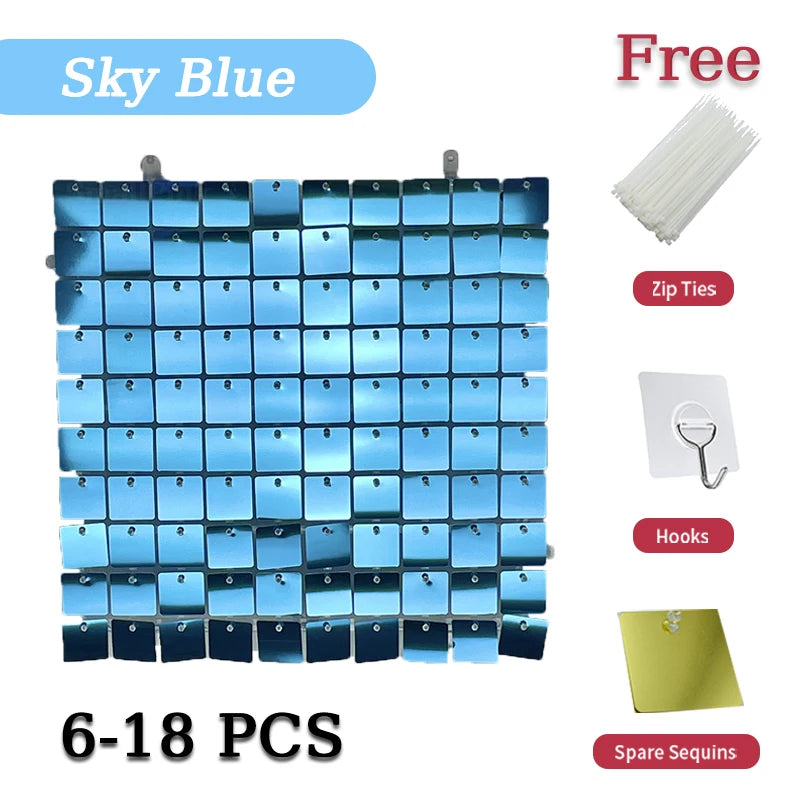 Golden Sequin Panels Backdrops Photography Backgrounds Luxurious Weddings