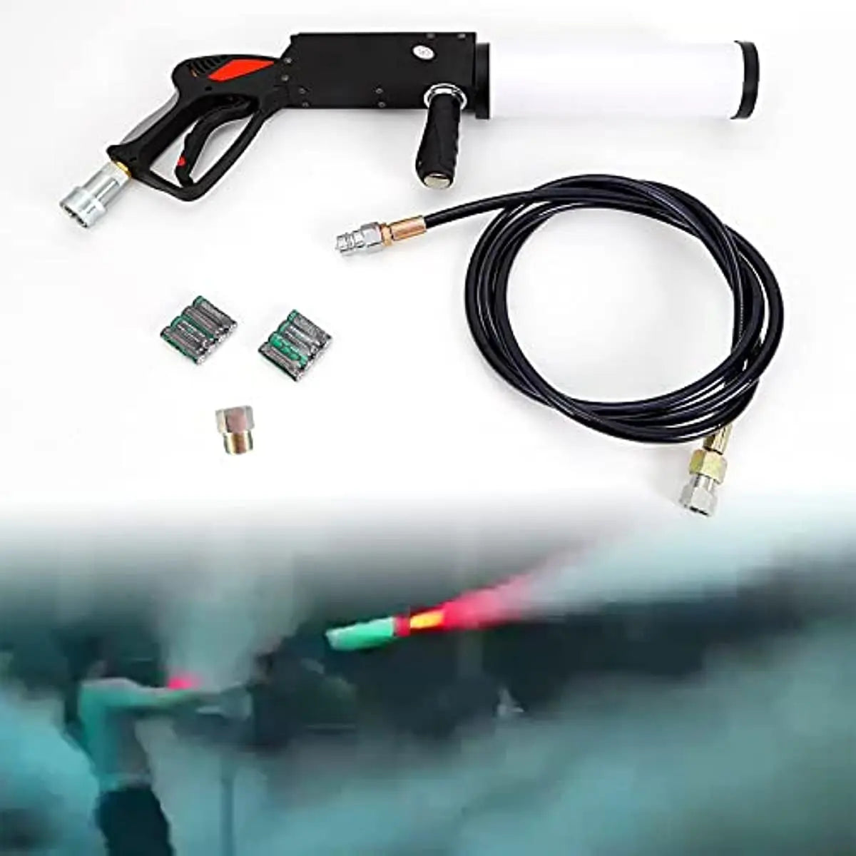 Handheld RGB CO2 Gun fog machine Luxurious Weddings