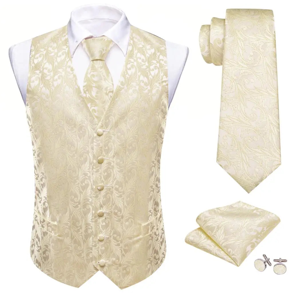 Men's Luxury Waistcoat Set Waistcoats Luxurious Weddings