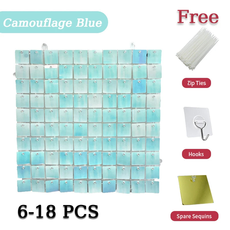 Golden Sequin Panels Backdrops Photography Backgrounds Luxurious Weddings