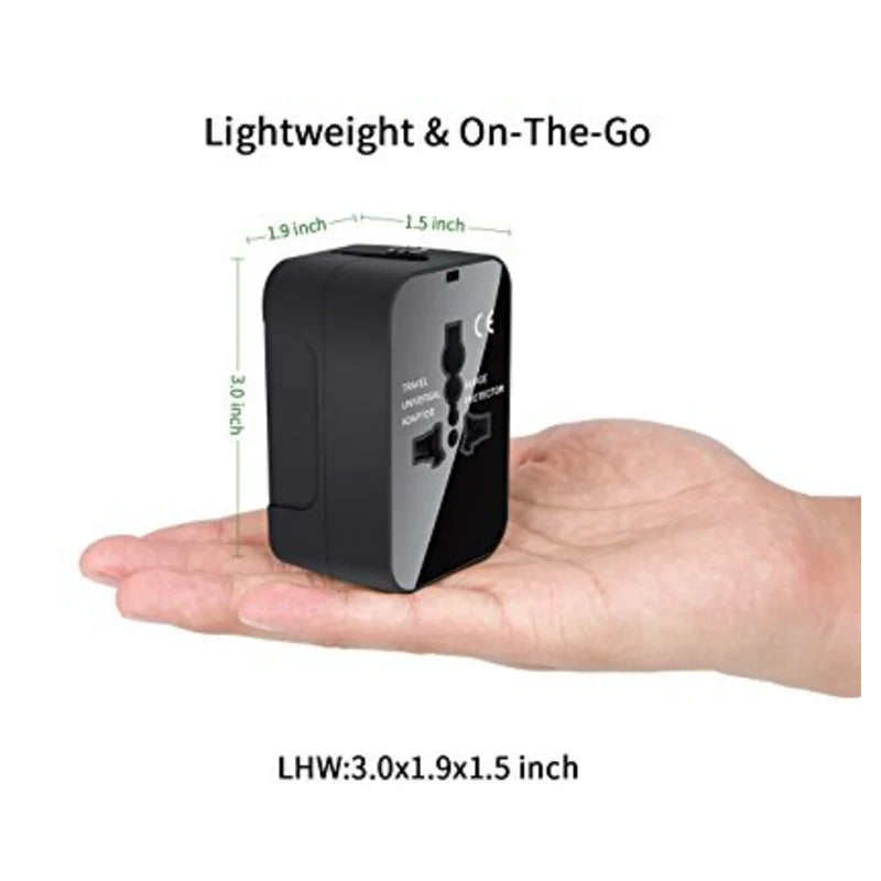 Hot Sale Dual USB Travel Adapter UK to EU Plug Universal Wall Plug Luxurious Weddings