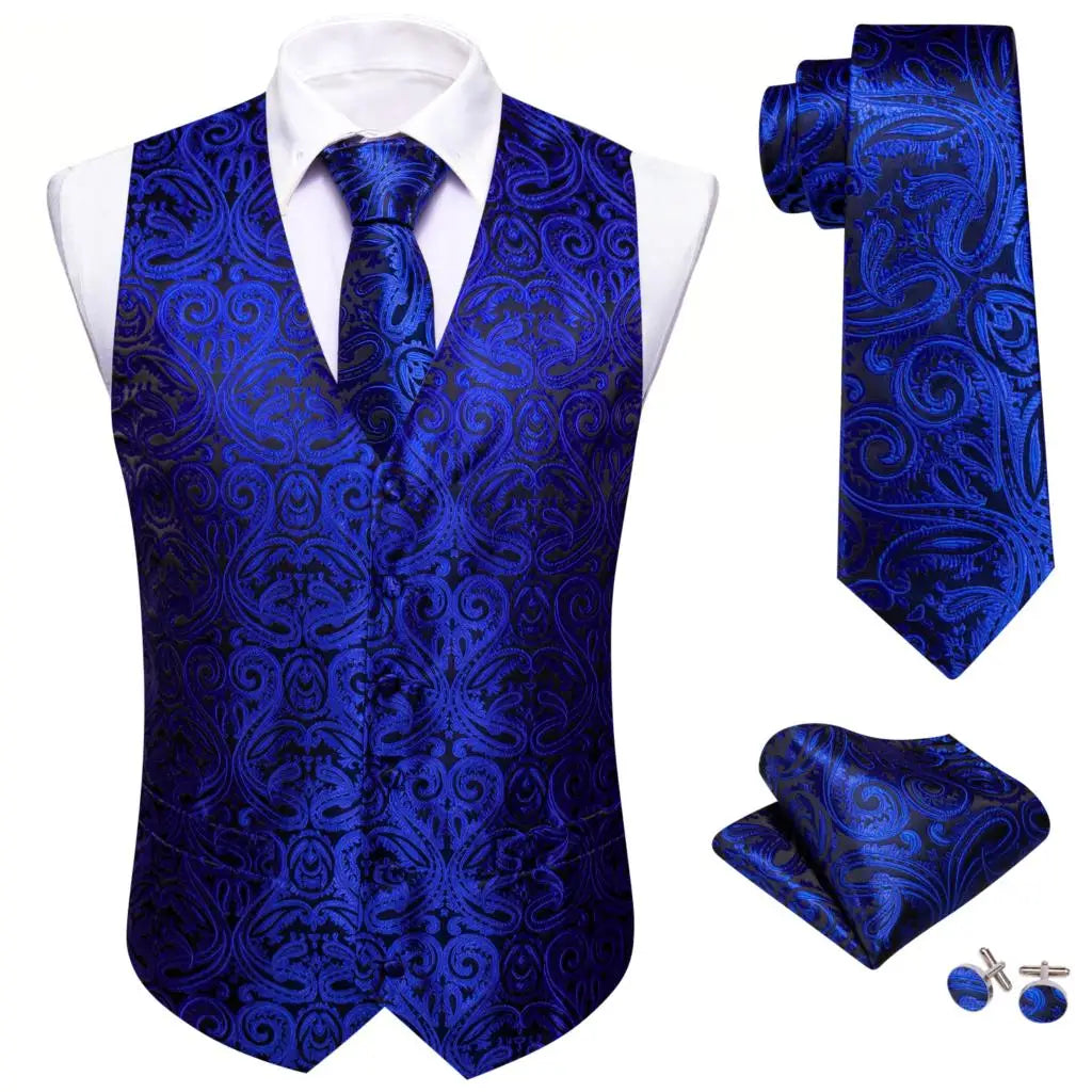 Men's Luxury Waistcoat Set Waistcoats Luxurious Weddings