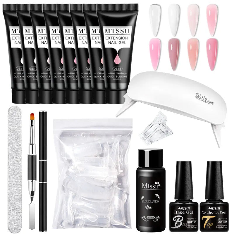 20m Premium Nail Extension Gel Set nail kits Luxurious Weddings