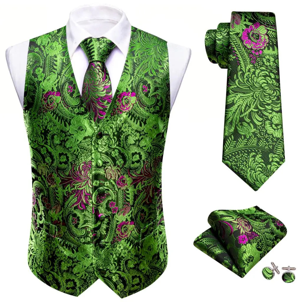 Men's Luxury Waistcoat Set Waistcoats Luxurious Weddings