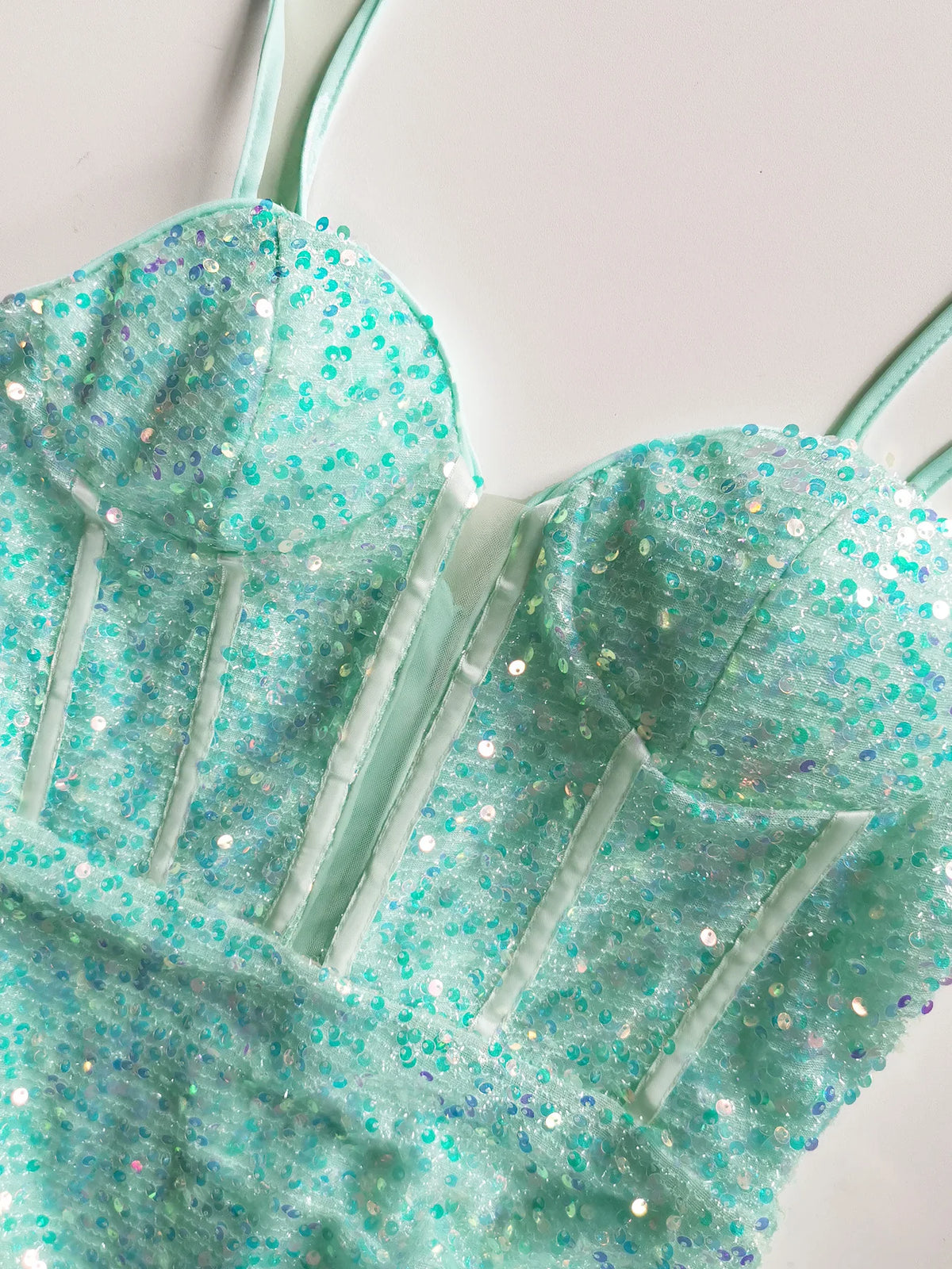 Sexy Mint Sequin Maxi Dress Maxi Dress Luxurious Weddings