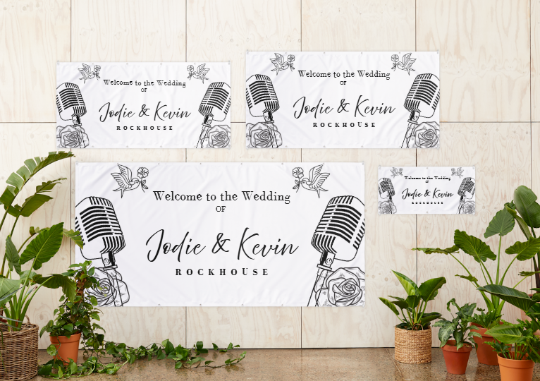 Wedding Banners #1132 Banners Luxurious Weddings