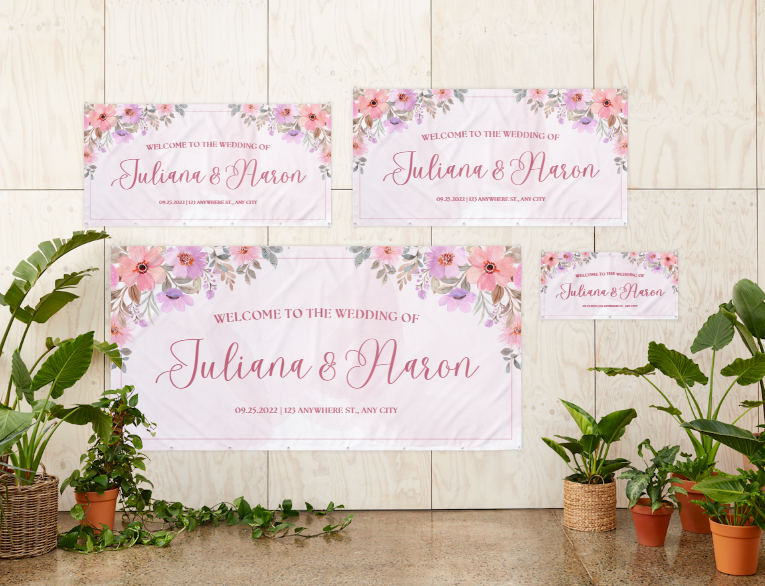 Wedding Banners #1131 Banners Luxurious Weddings