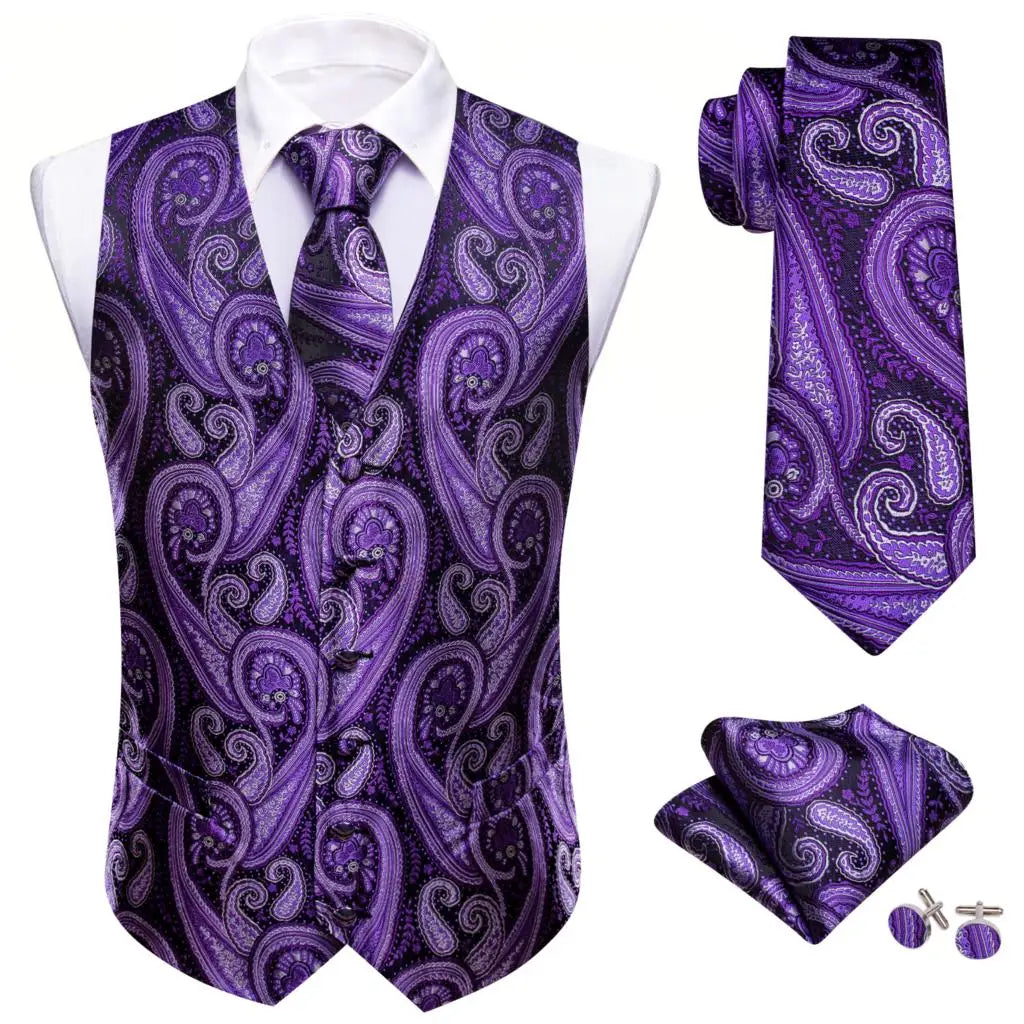 Men's Luxury Waistcoat Set Waistcoats Luxurious Weddings