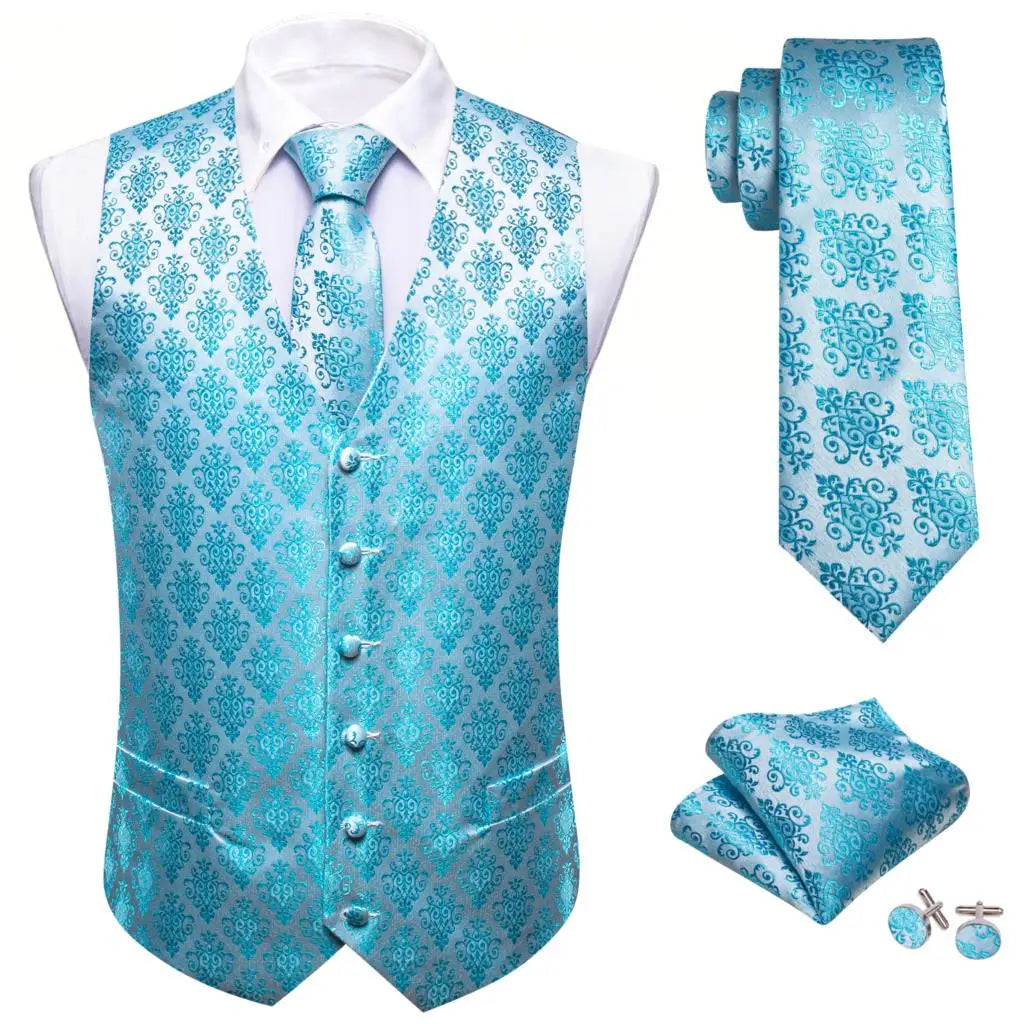 Men's Luxury Waistcoat Set Waistcoats Luxurious Weddings