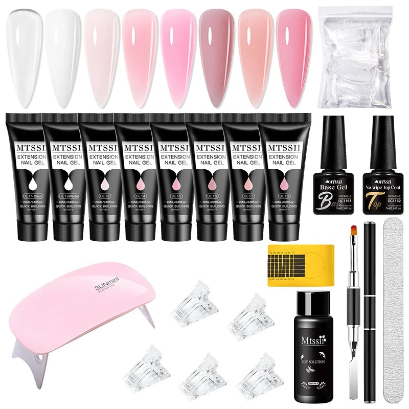 20m Premium Nail Extension Gel Set nail kits Luxurious Weddings