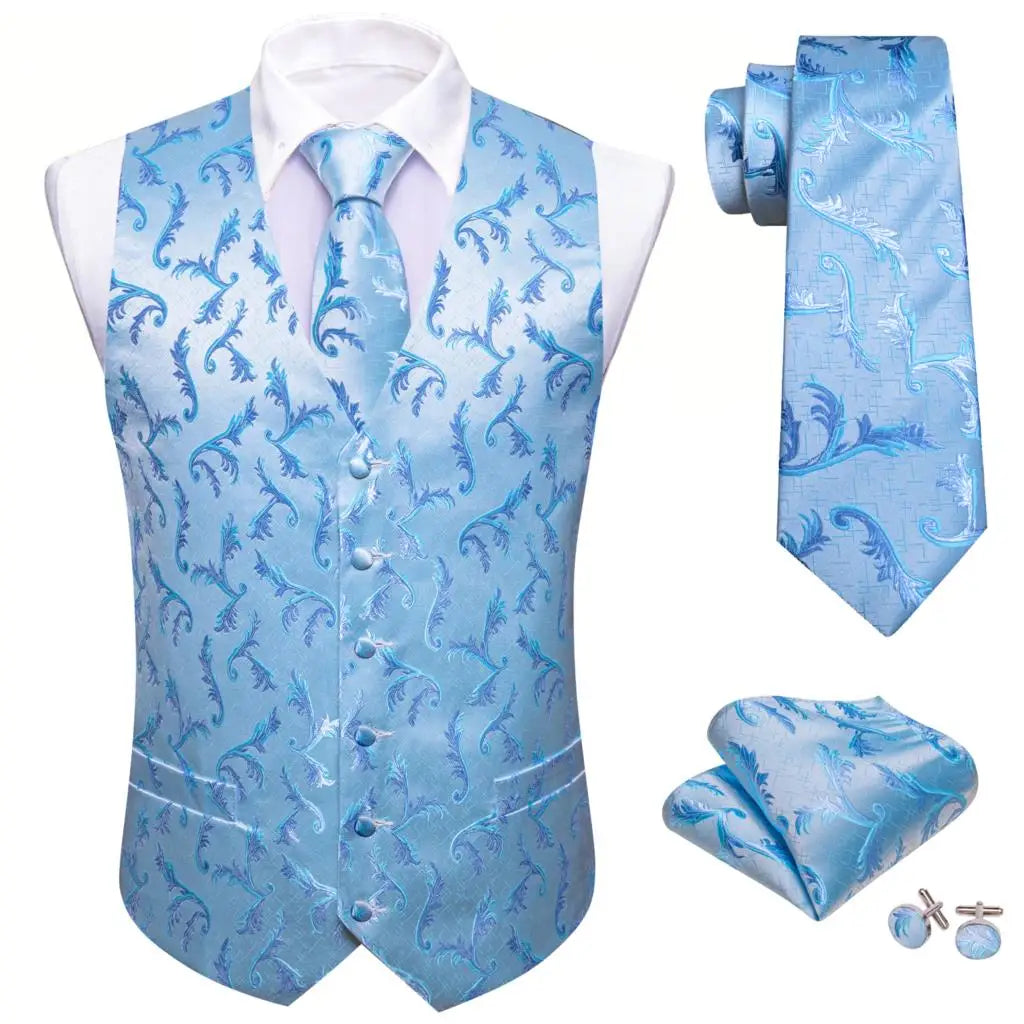 Men's Luxury Waistcoat Set Waistcoats Luxurious Weddings