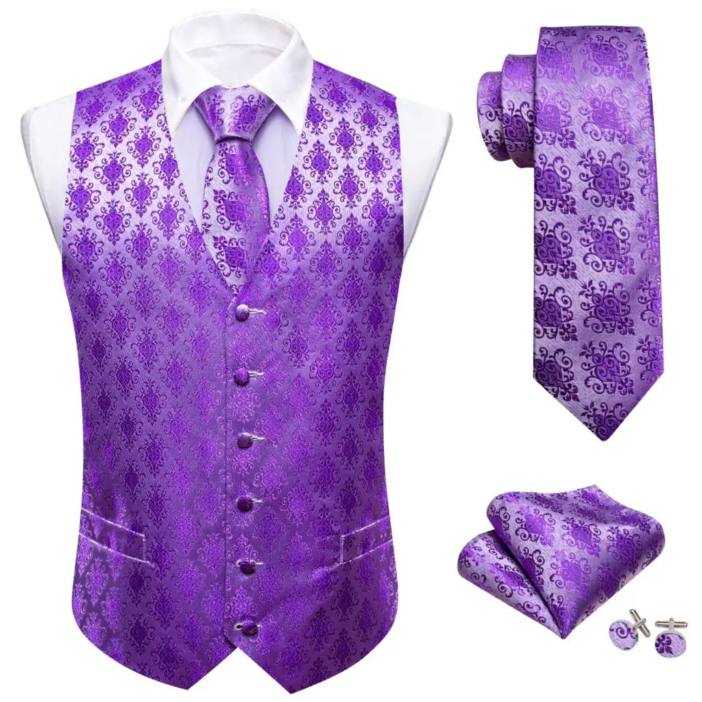 Men's Luxury Waistcoat Set Waistcoats Luxurious Weddings
