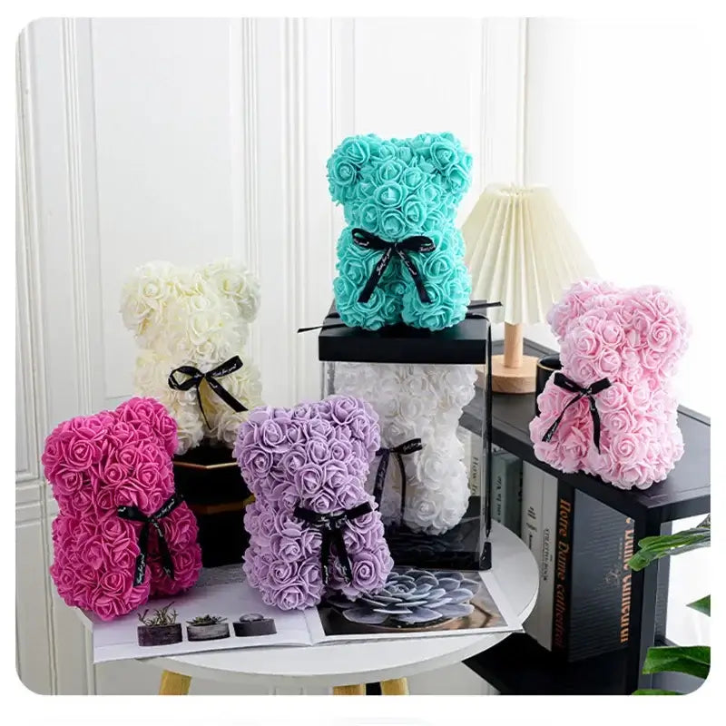 Rose Bear Gift - Perfect for Her this Valentine's Home Decor Luxurious Weddings