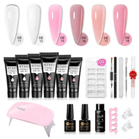 20m Premium Nail Extension Gel Set nail kits Luxurious Weddings