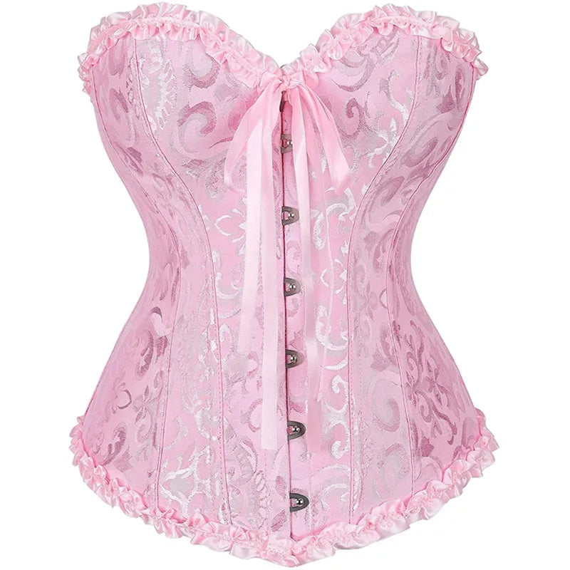 Sexy Lace-Up Corset - Waist Shaping and Bodybuilding - Plus Size Available Corset Luxurious Weddings