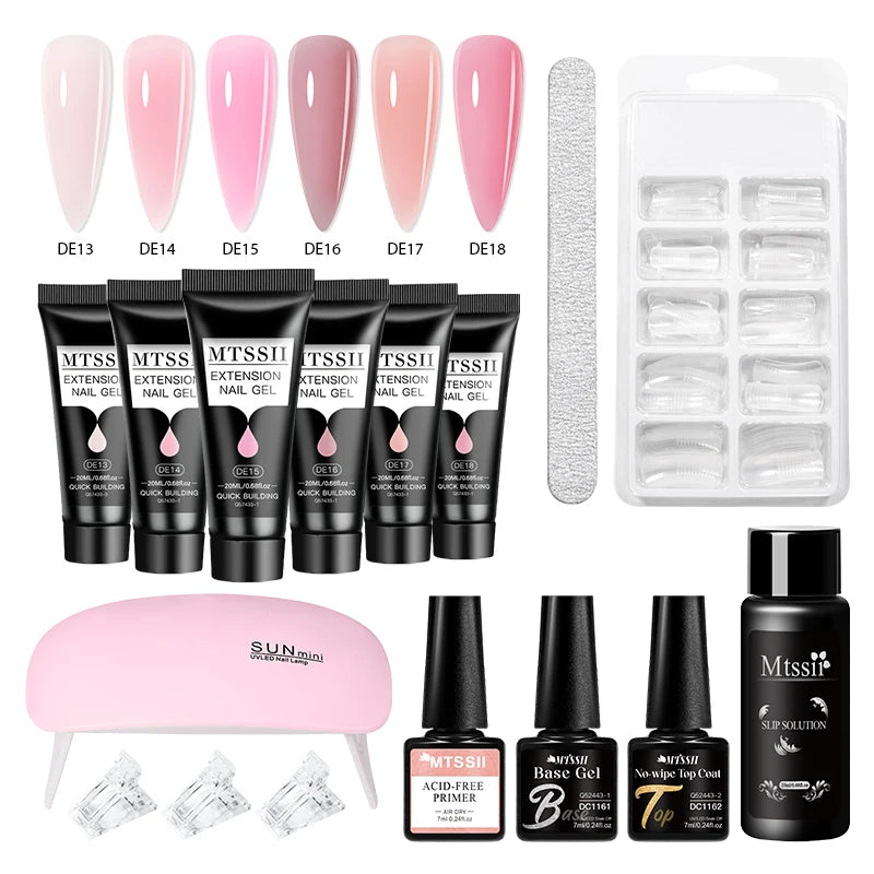 20m Premium Nail Extension Gel Set nail kits Luxurious Weddings